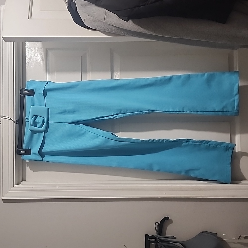 Teal Stretchy Pants